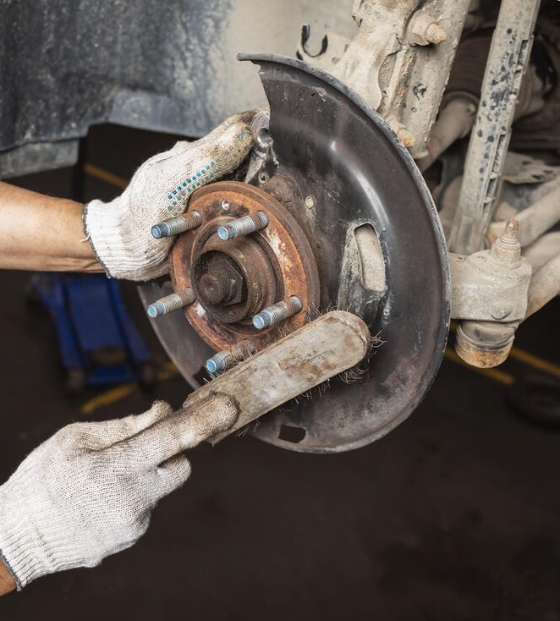 Rusted Caliper