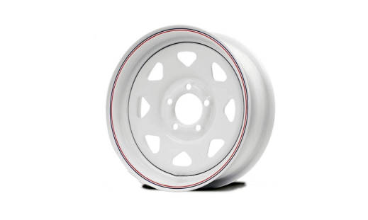 14X6J steel trailer wheel rim