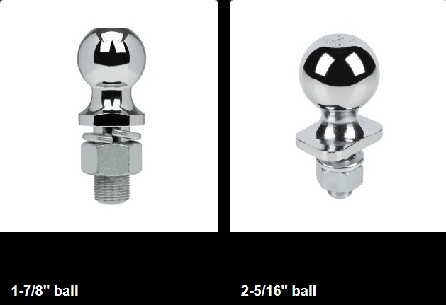 GO Trailer different specification Gooseneck Hitch Ball