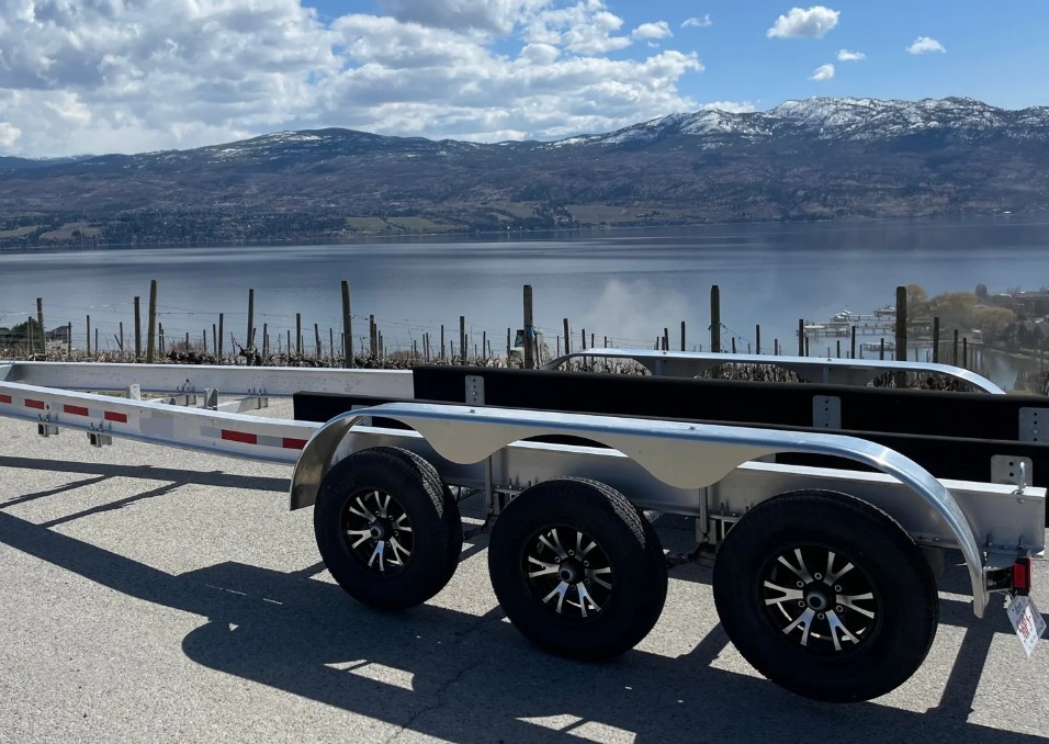 Aluminum wheels for boat trailers defeat saltwater corrosion