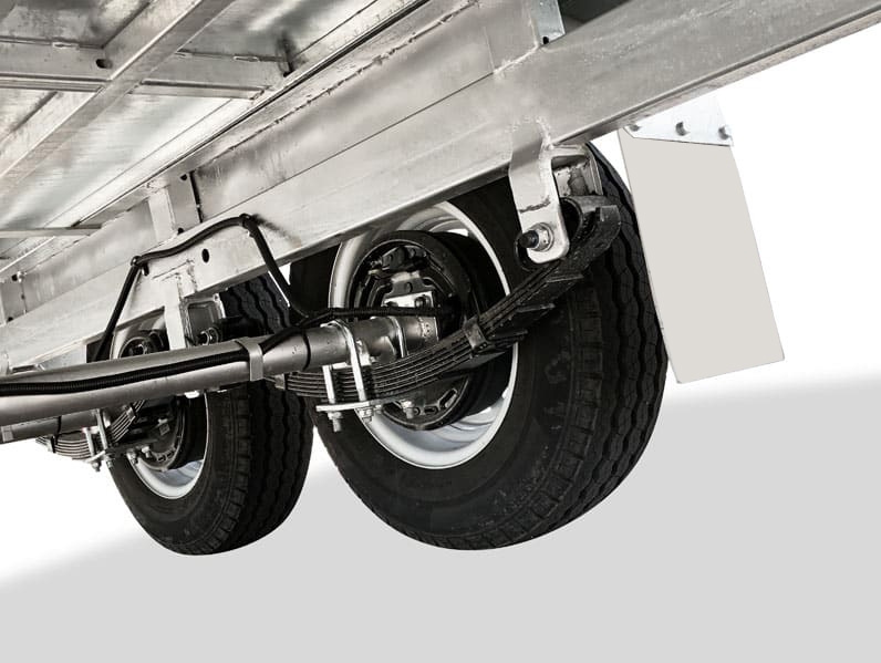 Double Eye Leaf Springs offer superior flexibility for a smoother highway ride