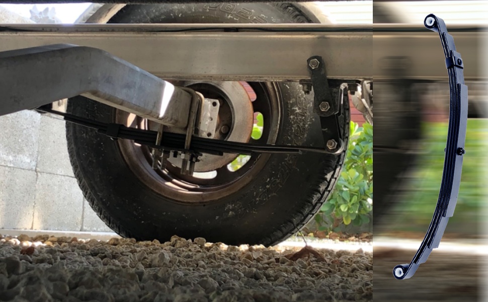 Double eye springs enhance load support and smooth suspension rides