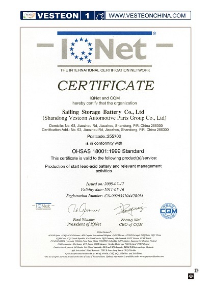 OHSAS-18001