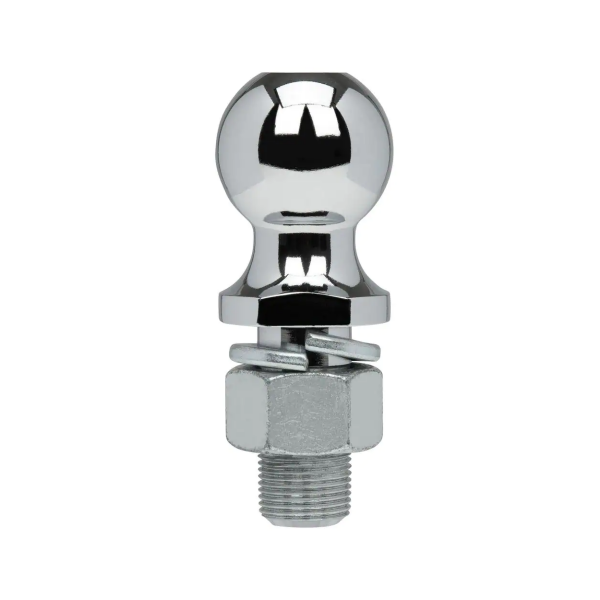 This towing trailer hitch ball measures 1-7/8inch diameter which can fit virtually any 1-7/8inch coupler.