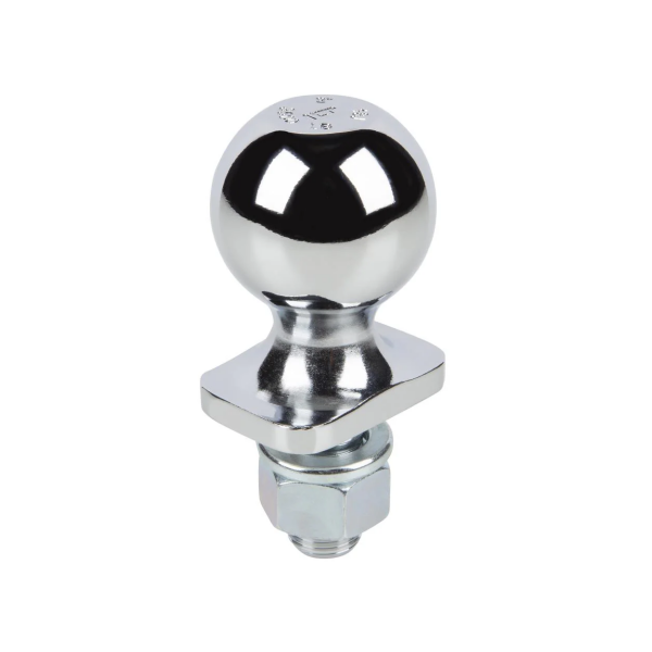 The  hitch ball size is"2-5/16" ball, 1" in shank diameter, 2" shank long, 6000lbs capacity .