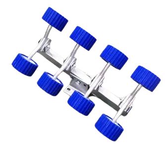 support and guide boats