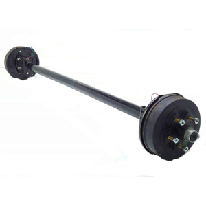 ejes de remolque de frenado eléctrico redondo de 45 mm con cubo de batería