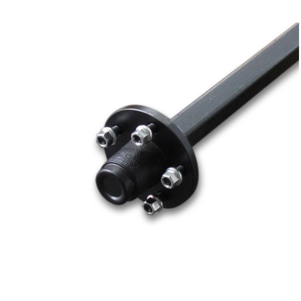 45mm square non-braked trailer axles