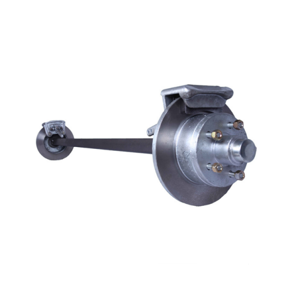 45mm round mechanical braked trailer axles