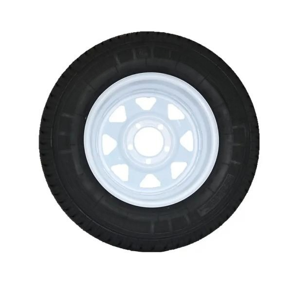 Free Country Trailer Tire Wheel White Spoke Rim