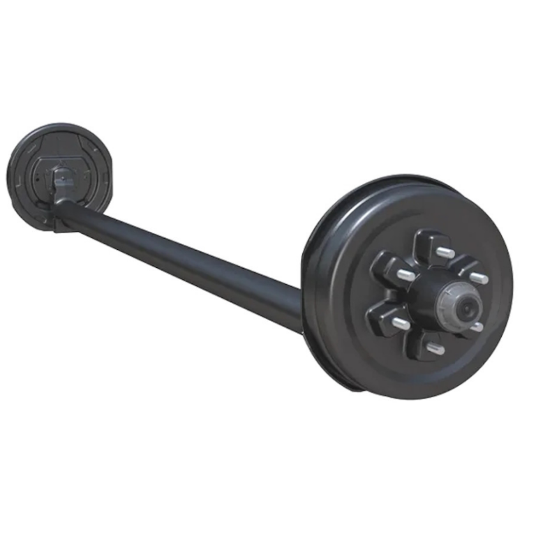 Electric brakes trailer drop axle 45mm round