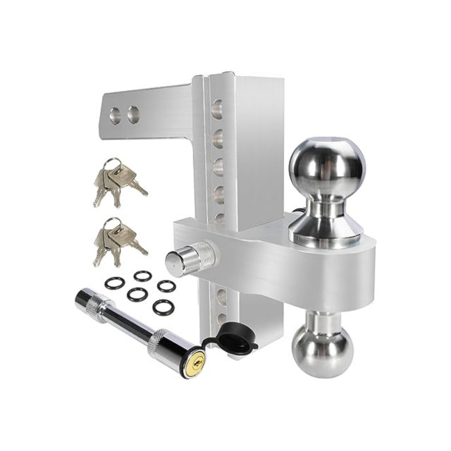 10000lbs Adjustable Trailer Hitch Ball Mount
