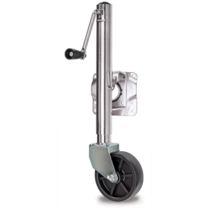 La rueda de gato de remolque de 6 pulgadas cuenta con una durabilidad y fuerza excepcionales.