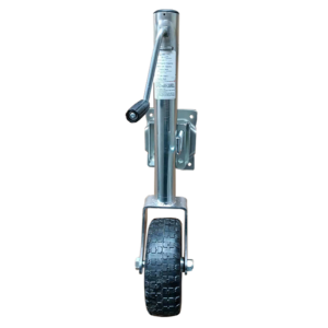 سعة 2000 رطل ، عجلة مطاطية 10 بوصة مع حافة معدنية ، 10 ″ السفر ، لف جانبي.