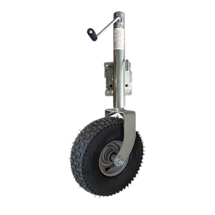 800KG capacity, 10″ beach wheel, 10″ travel, side winding.