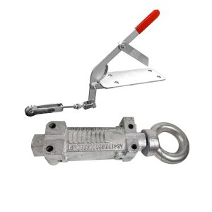 3500KG 2 inch 3 inch Mechanical Override Brake Trailer Ring Coupler