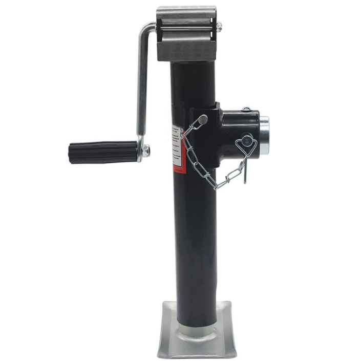 8000lbs capcacity, 15″ travel + 10″ travel with pipe mount.