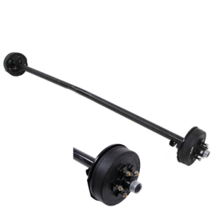 ejes de remolque de frenado de tambor mecánico