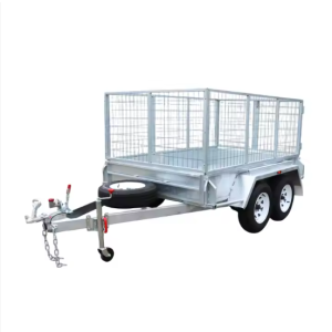 Featuring a hot dip galvanized version for ultimate durability, this trailer is built to last. With a mid-mounted dual axis design and dual axis four-wheel electric brakes, safety and stability are guaranteed.